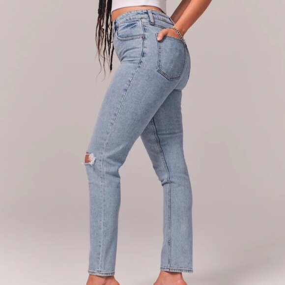 EUC Women's ABERCROMBIE‎ & FITCH The Skinny High Rise Jean | Size 4R/27 - Picture 2 of 10